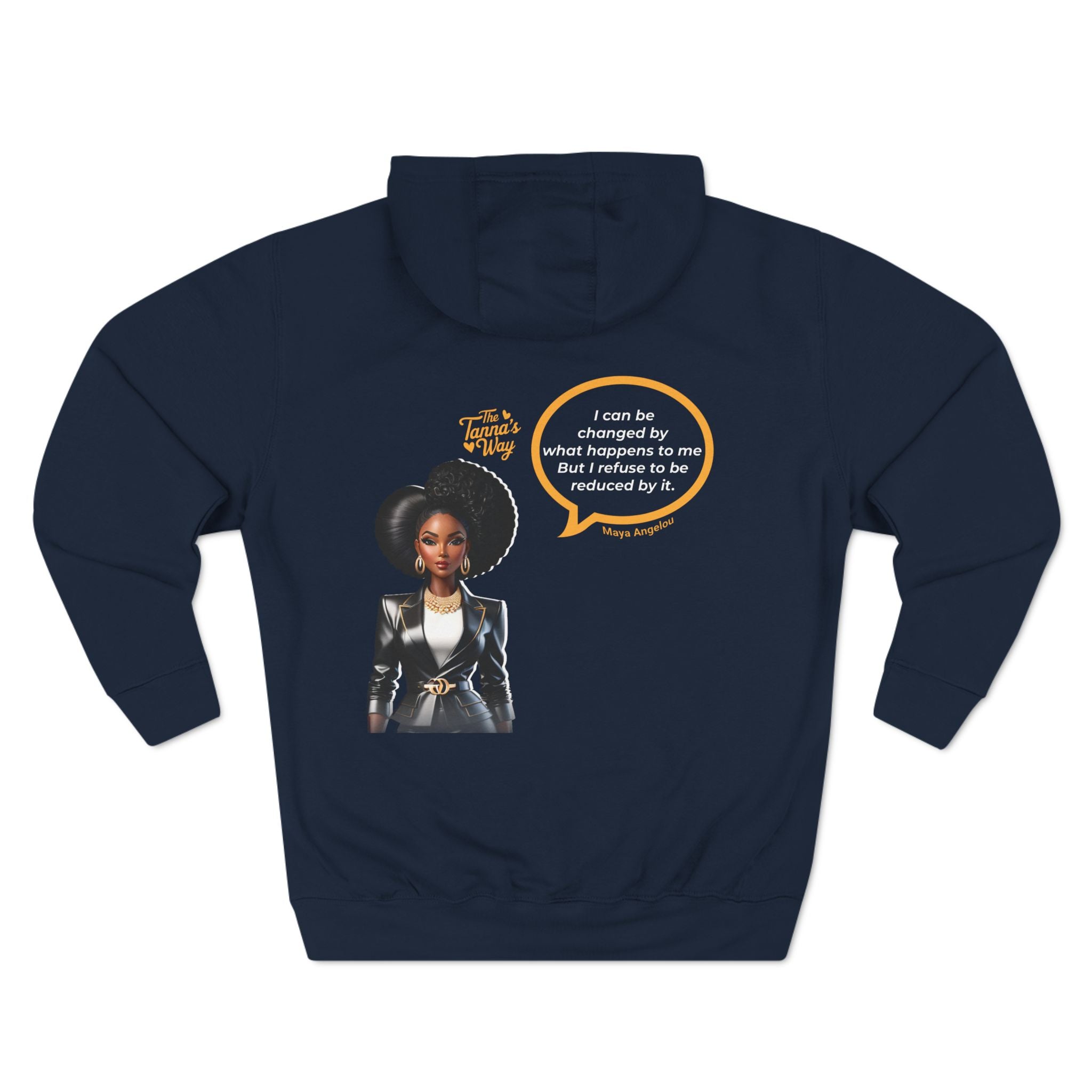 Maya Angelou 2 | Three-Panel Fleece Hoodie